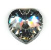 1 18mm Preciosa Aluminum Foil Heart
